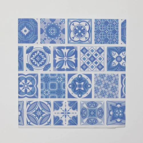 Tovaglioli in TNT Airlaid monouso compostabile – Maiolica