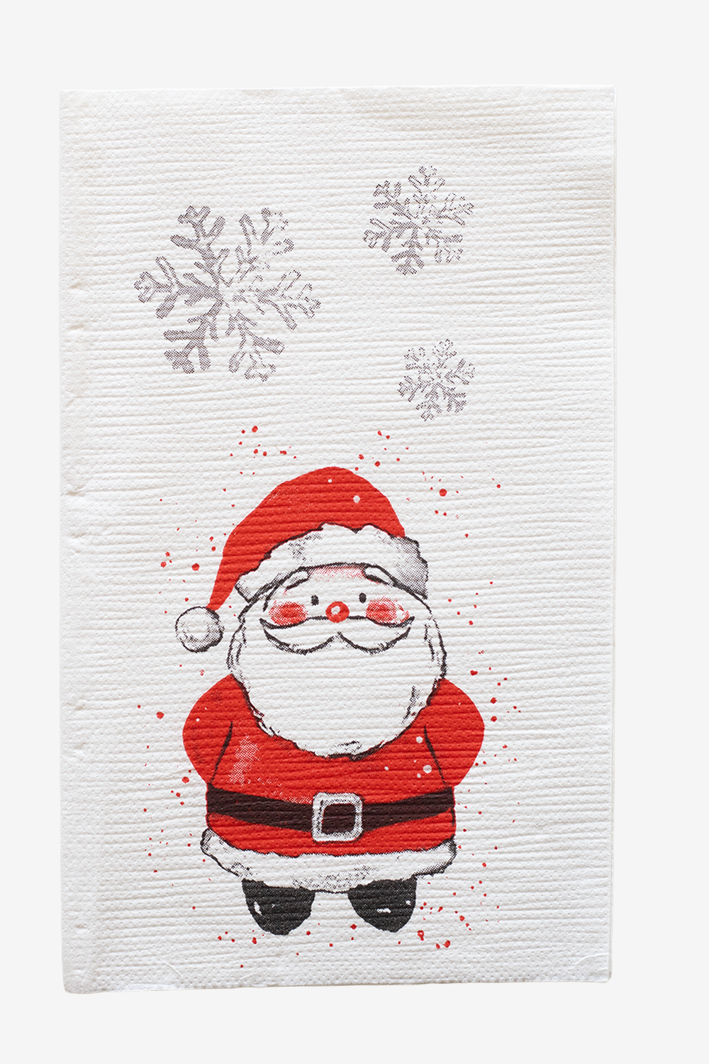 Tovagliolo in Carta a 2 Veli Monouso Compostabile – Babbo Natale