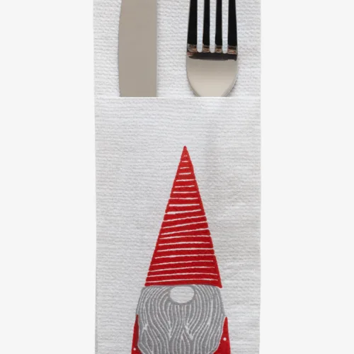 Tovagliolo Tasca Airlaid in Carta a Secco Monouso Compostabile – Gnomi